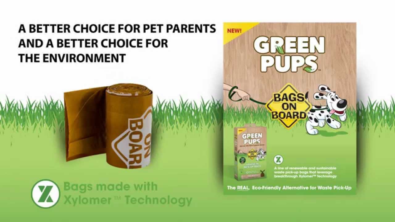 Green Pups by Bags on Board Global Pet Expo